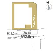 前面道路は大通りに面していない為、小さいお子様がいらっしゃるご家族様でもご安心頂ける環境となります。