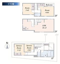 新築一戸建 C号棟