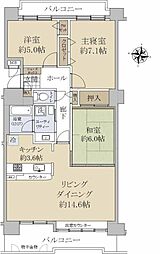 間取図画像 3LDK
