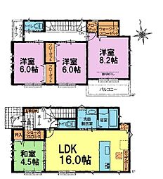 印西市草深　3号棟
