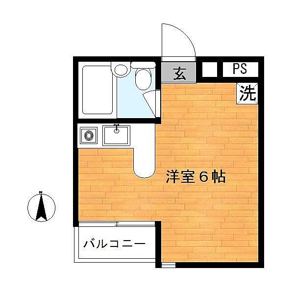 ステラ光平 ｜東京都足立区竹の塚６丁目(賃貸マンション1R・4階・17.16㎡)の写真 その2