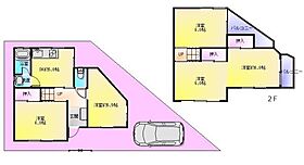 垣内5丁目戸建て（ガレージ付き）  ｜ 大阪府八尾市垣内５丁目（賃貸一戸建5DK・--・71.55㎡） その2