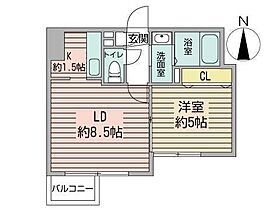 KDXレジデンス南3条  ｜ 北海道札幌市中央区南三条西８丁目3-2（賃貸マンション1DK・6階・34.24㎡） その2