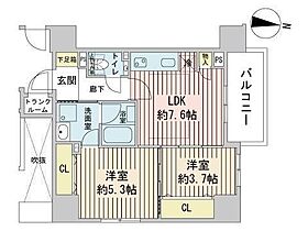 クリオ札幌大通  ｜ 北海道札幌市中央区南三条西５丁目21（賃貸マンション2LDK・14階・43.98㎡） その2