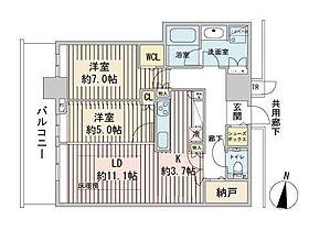 ONE札幌ステーションタワー  ｜ 北海道札幌市北区北八条西１丁目3（賃貸マンション2LDK・31階・69.29㎡） その2