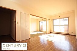 東武東上線 鶴ヶ島駅 徒歩9分の賃貸マンション 3階2LDKのリビング/ダイニング