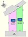 区画図：開放的な2方道路♪　2号地1299万円