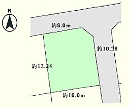 川越市的場新町　売地