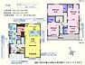 間取り：◎東南角地♪◎4LDKに変更できる可変型住宅！◎お洒落な化粧梁の折上天井の家！