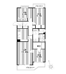 あざみ野団地3の3の4号棟