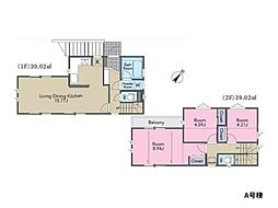 横浜市港南区東永谷3丁目　中古一戸建て 3LDKの間取り