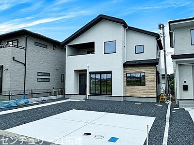 外観:がっちりした骨組みで安心!保険により万が一の瑕疵(欠陥)補償費用を10年サポート♪ 外観:がっちりした骨組みで安心!保険により万が一の瑕疵(欠陥)補償費用を10年サポート♪