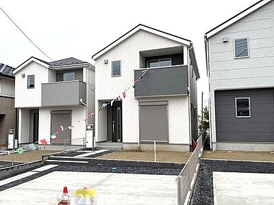 外観:がっちりした骨組みで安心!保険により万が一の瑕疵(欠陥)補償費用を10年サポート♪ 外観:がっちりした骨組みで安心!保険により万が一の瑕疵(欠陥)補償費用を10年サポート♪