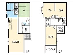 岩出市山　中古戸建 4LDKの間取り