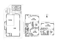 和歌山市田尻　中古戸建 4SLDKの間取り