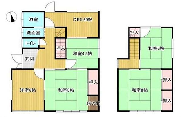 間取り 和歌山市打越町