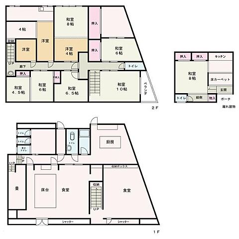 間取り 西牟婁郡白浜町堅田