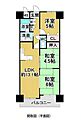 コスモ岩出6階400万円