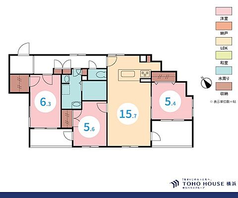 間取り クオス上星川 3階/-
