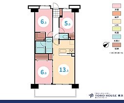 間取図画像 3LDK