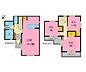 間取り：3LDK　建物面積72.71ｍ2　土地面積89.08ｍ2