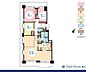 間取り：3LDK　専有面積88.58ｍ2