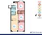 間取り：3LDK　専有面積64.54m2