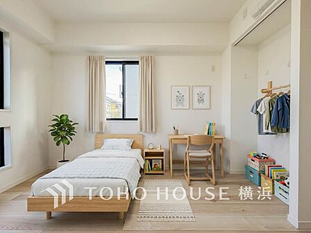 穏やかな寛ぎを届けるお部屋。※生成AIによるイメージです。家具・小物は販売価格に含まれません。