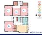 間取り：4DK　土地面積76.30m2　建物面積74.18m2