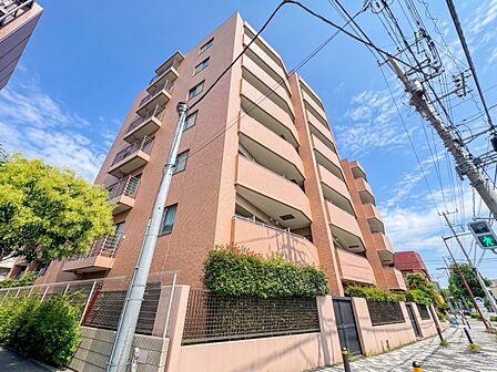 青空を背景に更なる美しさを醸す佇まい。