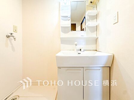 ご家族の1日が始まり、1日の終わりを締めくくる洗面空間。