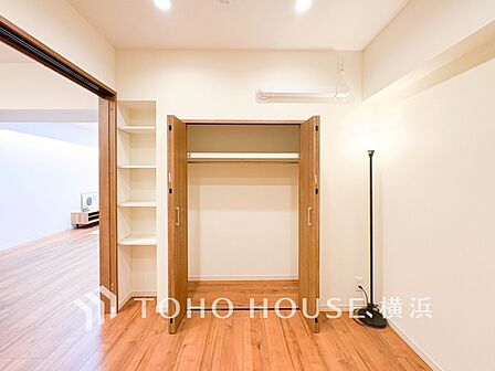 住まいの快適性を左右する収納は欲しい場所に使い勝手のよい収納を確保しています。
