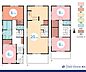 間取り：3LDK+S（納戸）、土地面積89.85m2、建物面積111.78m2