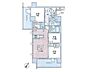間取り：3LDK、専有面積60m2