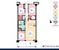 間取り：3LDK、専有面積71.39m2