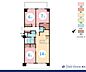 間取り：3LDK　専有面積76.8m2