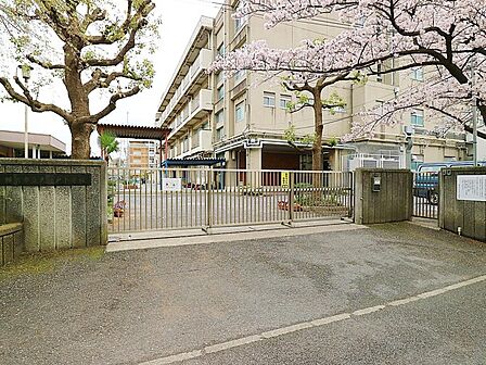 横浜市立大豆戸小学校 350m 徒歩5分。小学校が近いのは子育てファミリーにもおすすめのポイントです。