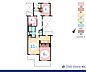 間取り：3LDK　専有面積68.83m2
