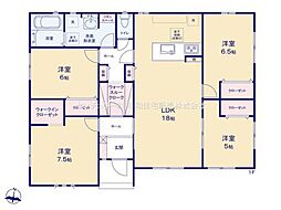 平屋の建売　つくば市今鹿島　2号棟