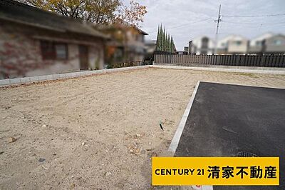 外観：1号地：建築条件無し！(2024年12月撮影)