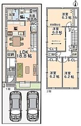 中央本線 勝川駅 徒歩19分