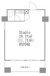 ニュー九段マンションの間取図画像