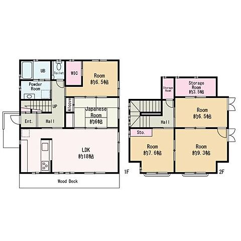 間取り 八王子市楢原町