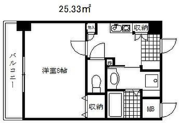 レシェンテ六甲 ｜兵庫県神戸市灘区千旦通２丁目(賃貸マンション1K・3階・25.33㎡)の写真 その2