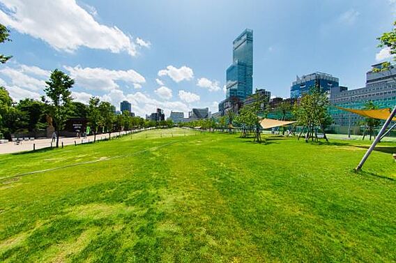 天王寺公園まで...