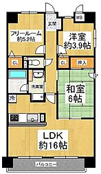 間取図画像 2SLDK