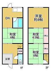 大阪市生野区桃谷1丁目 中古テラスハウス