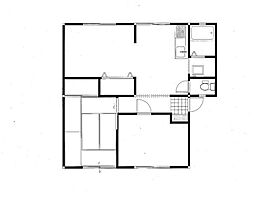 メゾンソレーユB 2LDKの間取図画像
