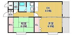 グランベル北田 3階/-