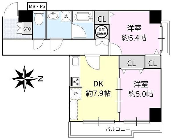 間取り 一橋学園ガーデニア 3階/-